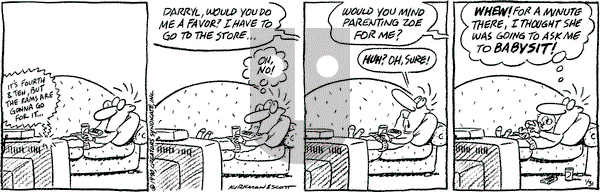 Baby Blues on Wednesday January 31, 1990 Comic Strip
