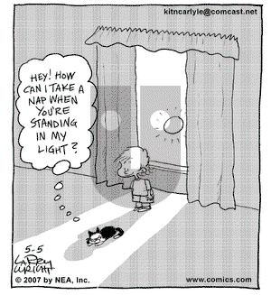 Kit 'N' Carlyle on Saturday May 5, 2007 Comic Strip