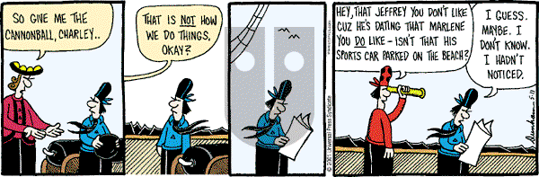 Overboard on Saturday June 2, 2001 Comic Strip