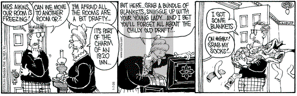 Monty - Friday January 7, 2005 Comic Strip