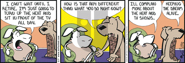 DeFlocked on Wednesday February 7, 2018 Comic Strip