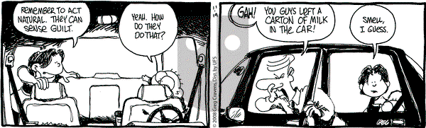 The Buckets on Wednesday November 19, 2008 Comic Strip