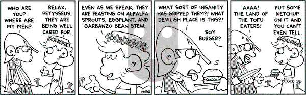FoxTrot on Tuesday October 15, 2002 Comic Strip