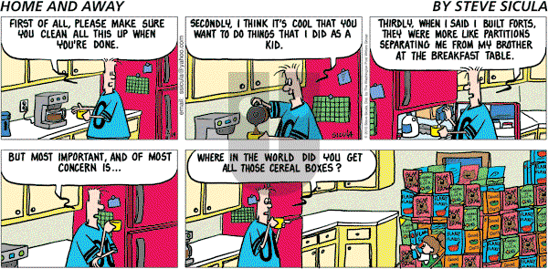 Home and Away on Saturday May 17, 2025 Comic Strip