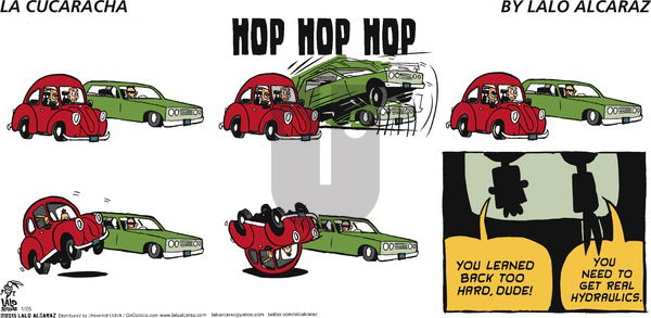 La Cucaracha on Sunday January 25, 2015 Comic Strip