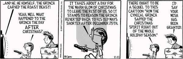 Grand Avenue - Thursday December 20, 2007 Comic Strip