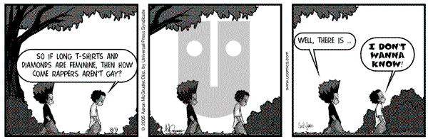 The Boondocks on Tuesday March 12, 2013 Comic Strip