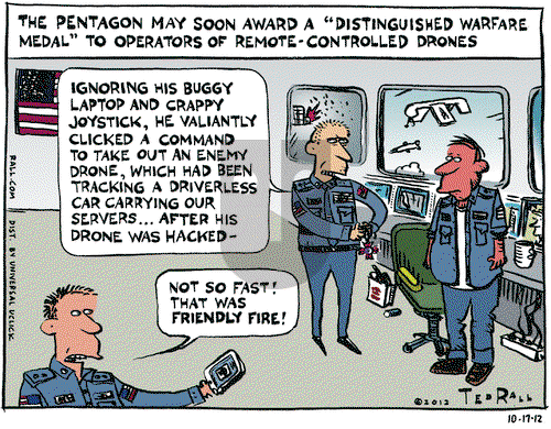 Ted Rall on Wednesday October 17, 2012 Comic Strip