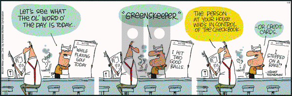 Mike du Jour - Wednesday January 8, 2025 Comic Strip