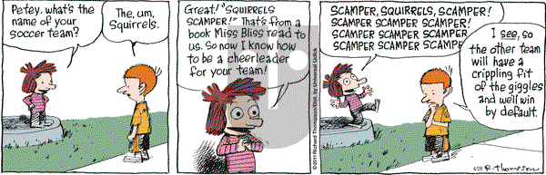 Cul de Sac on Tuesday April 26, 2011 Comic Strip