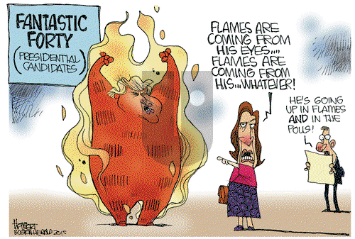 Jerry Holbert on Tuesday August 11, 2015 Comic Strip