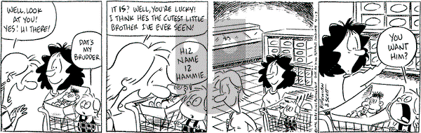 Baby Blues - Wednesday April 17, 1996 Comic Strip