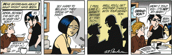 Doonesbury - Wednesday July 23, 2003 Comic Strip