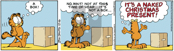 Garfield - Thursday December 16, 2004 Comic Strip