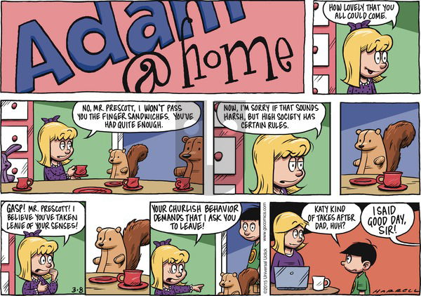 Adam@Home on Sunday March 8, 2015 Comic Strip