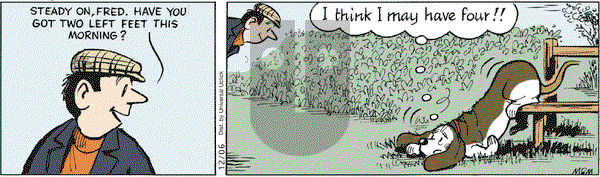 Fred Basset on Tuesday December 6, 2011 Comic Strip