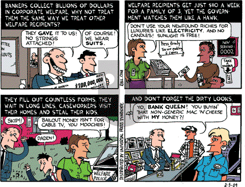 Ted Rall on Friday March 6, 2009 Comic Strip
