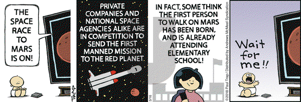 Thatababy on Friday March 16, 2018 Comic Strip