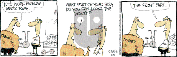 The Duplex on Friday February 16, 2018 Comic Strip