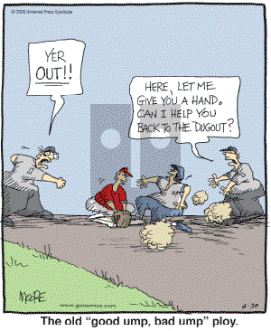 In the Bleachers - Friday June 30, 2006 Comic Strip