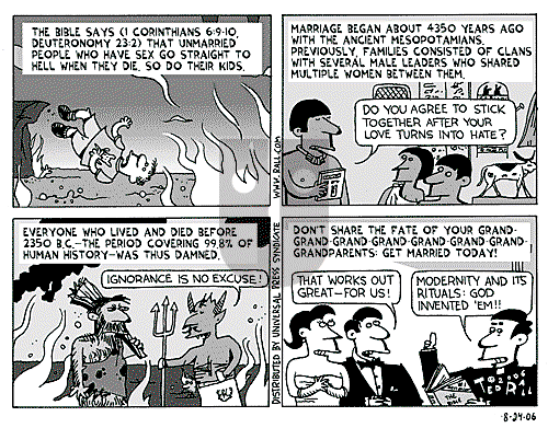 Ted Rall on Thursday August 24, 2006 Comic Strip