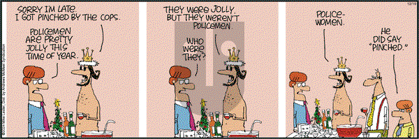 Mike du Jour on Thursday December 19, 2024 Comic Strip