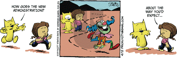 Prickly City on Saturday April 12, 2025 Comic Strip