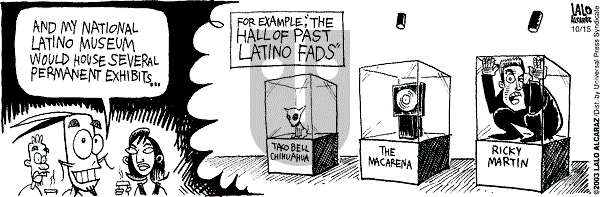 La Cucaracha on Tuesday October 21, 2003 Comic Strip