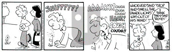 Drabble on Thursday September 7, 2006 Comic Strip
