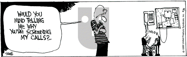 The Buckets on Monday February 8, 1999 Comic Strip