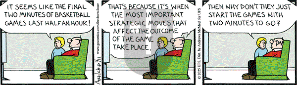 The Born Loser - Saturday January 11, 2025 Comic Strip
