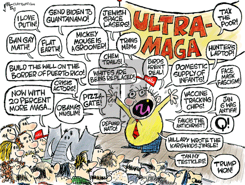Clay Jones - Monday May 16, 2022 Comic Strip