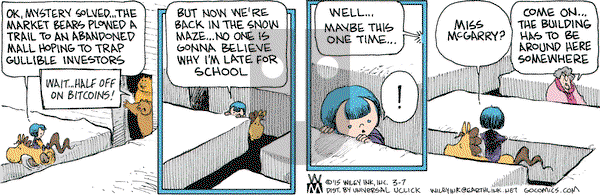 Non Sequitur on Saturday March 7, 2015 Comic Strip
