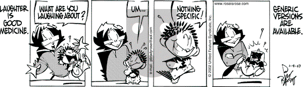 Rose is Rose on Sunday March 16, 2003 Comic Strip