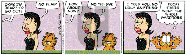 Garfield - Thursday February 11, 2010 Comic Strip