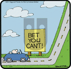 Ziggy on Friday March 24, 2017 Comic Strip