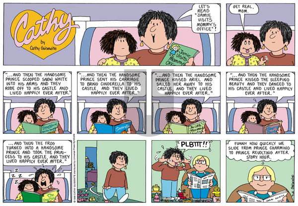 Cathy Classics on Monday January 13, 1997 Comic Strip