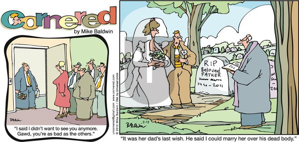 Cornered on Sunday February 12, 2012 Comic Strip