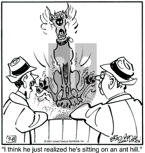 Marmaduke on Saturday September 8, 2001 Comic Strip