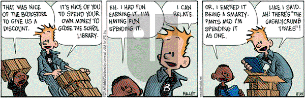Frazz on Wednesday August 24, 2011 Comic Strip