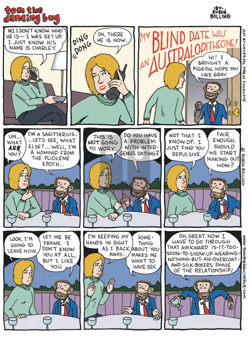 Tom the Dancing Bug on Saturday September 1, 2007 Comic Strip