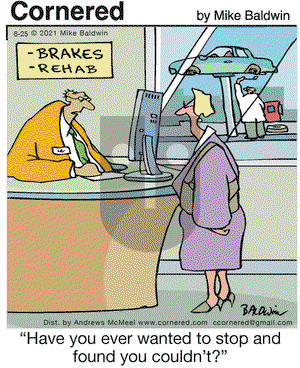 Cornered on Friday June 25, 2021 Comic Strip