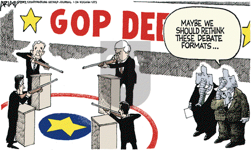 Robert Ariail on Thursday January 26, 2012 Comic Strip