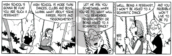 Luann on Tuesday August 17, 1999 Comic Strip