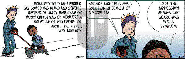 Frazz on Wednesday December 20, 2017 Comic Strip