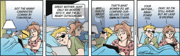 Doonesbury on Monday December 2, 2013 Comic Strip