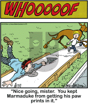 Marmaduke on Tuesday August 11, 2020 Comic Strip