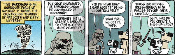 Pooch Cafe on Thursday January 15, 2015 Comic Strip