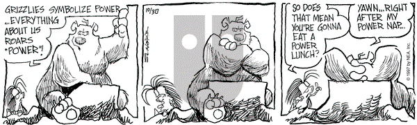 The Grizzwells on Thursday October 30, 1997 Comic Strip