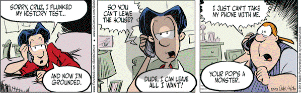 Baldo on Monday October 13, 2014 Comic Strip